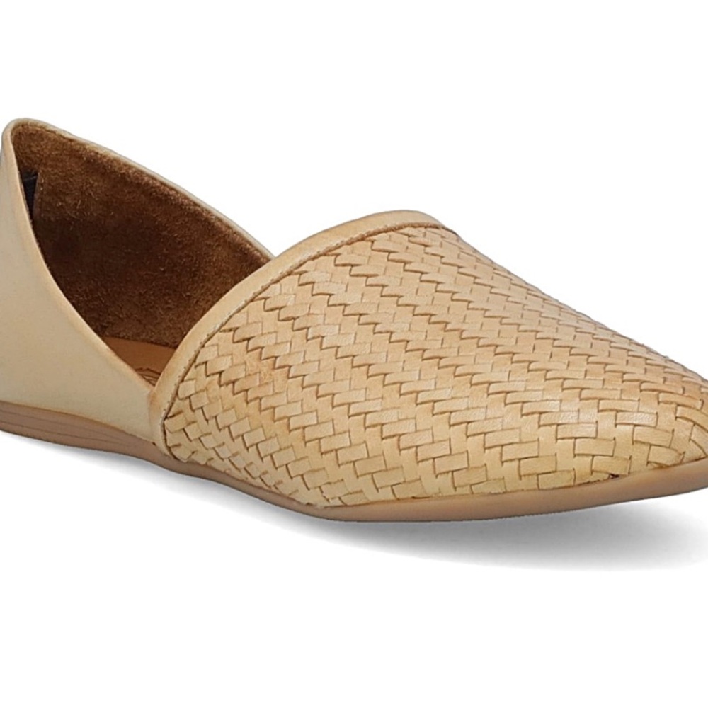 Miz Mooz Raquel tan Loafer Flat Size 39